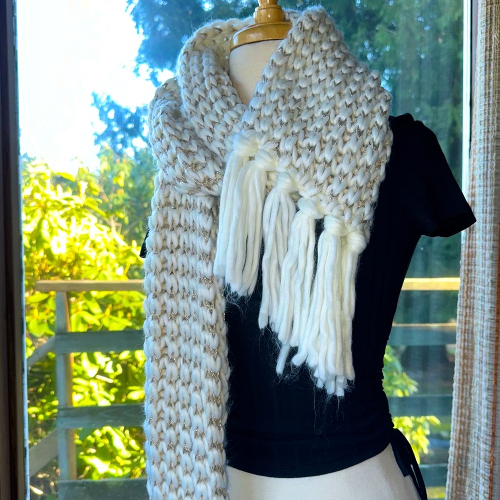 Mixit • Long Cozy Full Knit Scarf